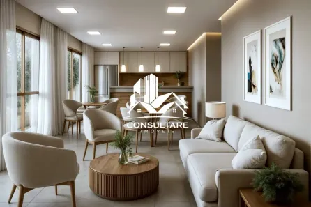 Apartamento com 1 Quarto à venda, 38m² no Centro, São Vicente