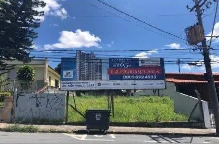 Lote/Terreno para venda ou aluguel, 433m² no Jardim Santa Rosália, Sorocaba