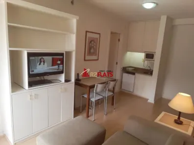 Flat com 1 Quarto para alugar, 36m² no Itaim Bibi, São Paulo
