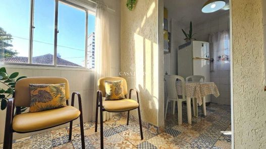 Apartamento com 1 Quarto à venda, 42m² no Canto do Forte, Praia Grande