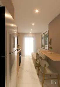 Apartamento com 1 Quarto à venda, 20m² no Bangú, Santo André