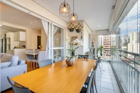 Apartamento com 3 Quartos à venda, 98m² no Jardim Caboré, São Paulo