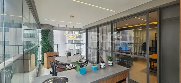 Apartamento com 3 Quartos para alugar, 99m² no Jardim das Acácias, São Paulo