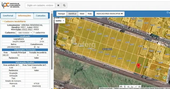 Lote/Terreno à venda, 360m² no Universitário, Cascavel