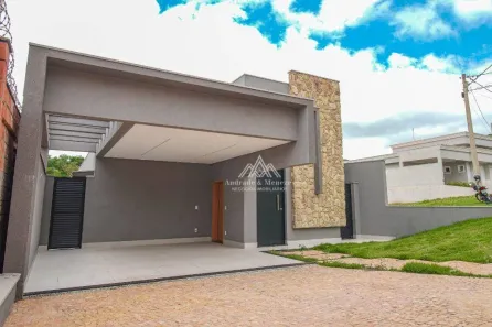 Casa de Condomínio com 3 Quartos para venda ou aluguel, 153m² no Bonfim Paulista, Ribeirão Preto