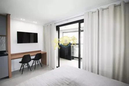 Flat com 1 Quarto para alugar, 30m² no Indianópolis, São Paulo