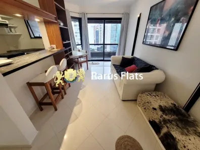 Flat com 1 Quarto para alugar, 47m² no Itaim Bibi, São Paulo