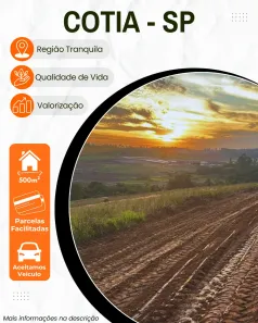 Lote/Terreno à venda, 500m² no Jardim Caiapiá, Cotia