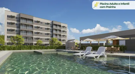 Apartamento com 2 Quartos à venda, 56m² no Dois Carneiros, Jaboatão dos Guararapes