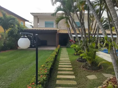 Casa de Condomínio com 3 Quartos à venda, 480m² no Busca Vida (Abrantes), Camaçari