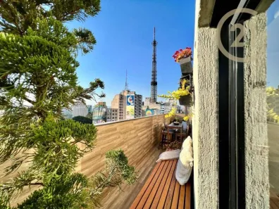 Cobertura com 1 Quarto à venda, 85m² no Cerqueira César, São Paulo