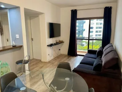 Apartamento com 1 Quarto para alugar, 43m² no Vila Nova Conceição, São Paulo