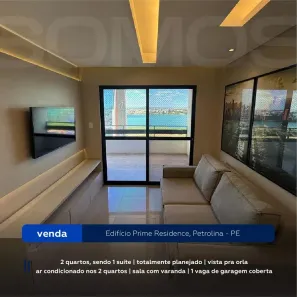 Apartamento com 2 Quartos à venda, 67m² no Atrás da Banca, Petrolina