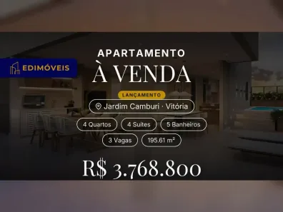 Apartamento com 4 Quartos à venda, 195m² no Jardim Camburi, Vitória