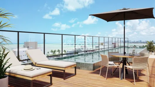 Apartamento com 1 Quarto à venda, 22m² no Intermares, Cabedelo