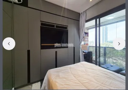Flat com 1 Quarto para alugar, 27m² no Moema, São Paulo