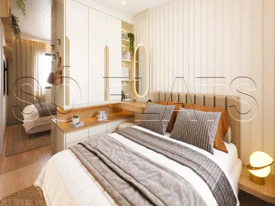 Apartamento com 2 Quartos à venda, 42m² no Lapa, São Paulo