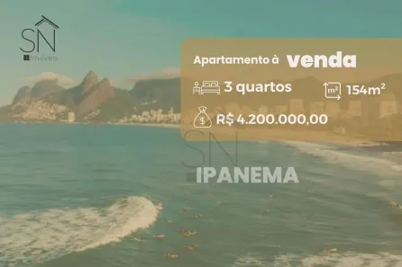 Apartamento com 3 Quartos à venda, 154m² no Ipanema, Rio de Janeiro