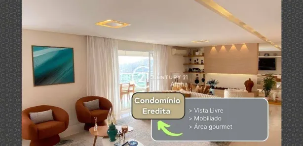 Apartamento com 3 Quartos à venda, 202m² no Tamboré, Santana de Parnaíba