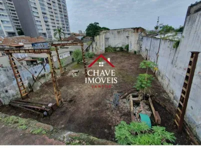 Lote/Terreno à venda, 1560m² no Vila Mathias, Santos
