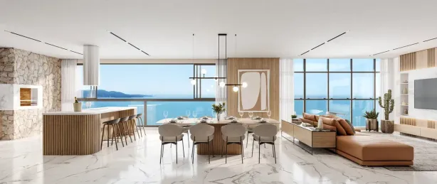 Apartamento com 4 Quartos à venda, 202m² no Meia Praia, Itapema