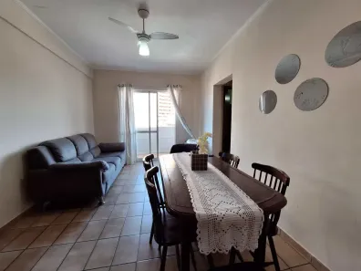 Apartamento com 2 Quartos para alugar, 60m² no Caiçara, Praia Grande