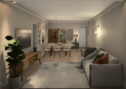 Apartamento com 3 Quartos à venda, 136m² no Vila Alzira, Santo André