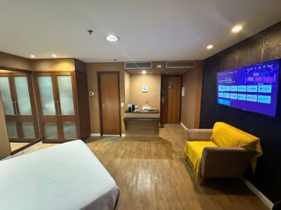 Flat com 1 Quarto para alugar, 27m² no Indianópolis, São Paulo