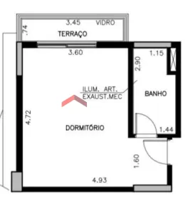 Kitnet à venda, 30m² no Gonzaga, Santos