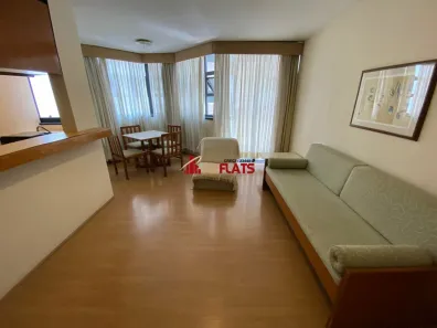 Flat com 1 Quarto para alugar, 48m² no Campo Belo, São Paulo