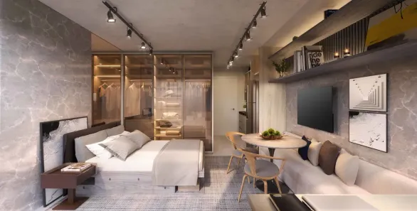 Apartamento com 1 Quarto à venda, 25m² no Campo Belo, São Paulo