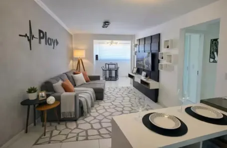 Apartamento com 2 Quartos para alugar, 70m² no Tabuleiro dos Oliveiras, Itapema
