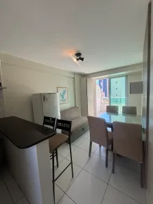 Apartamento com 1 Quarto para alugar, 35m² no Manaíra, João Pessoa