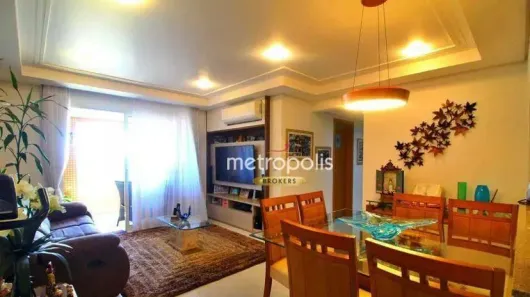 Apartamento com 3 Quartos à venda, 101m² no Vila Assunção, Santo André