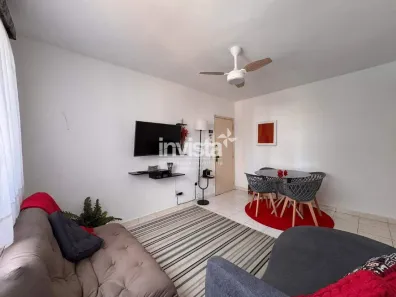 Apartamento com 1 Quarto para alugar, 60m² no Gonzaga, Santos