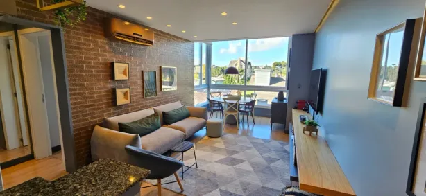 Apartamento com 2 Quartos para alugar, 74m² no Centro, Canela