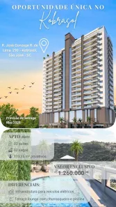 Apartamento com 3 Quartos à venda, 113m² no Kobrasol, São José