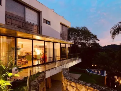 Casa de Condomínio com 3 Quartos para venda ou aluguel, 450m² no Condomínio Reserva Ibirapitanga, Santa Isabel