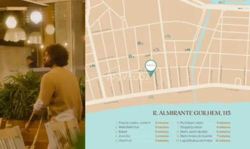 Apartamento com 2 Quartos à venda, 45m² no Leblon, Rio de Janeiro