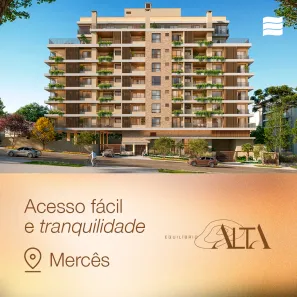Apartamento com 3 Quartos à venda, 134m² no Mercês, Curitiba