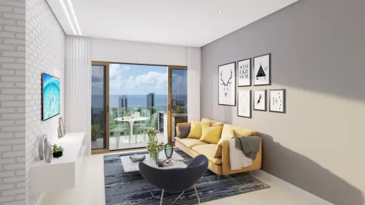 Apartamento com 3 Quartos à venda, 107m² no Boa Viagem, Recife