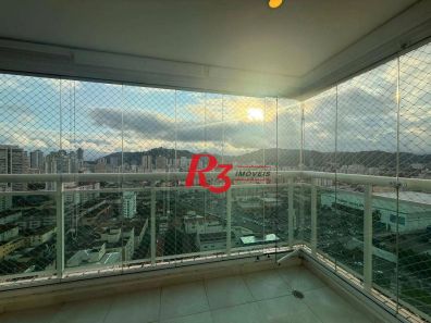 Apartamento com 3 Quartos à venda, 109m² no Gonzaga, Santos