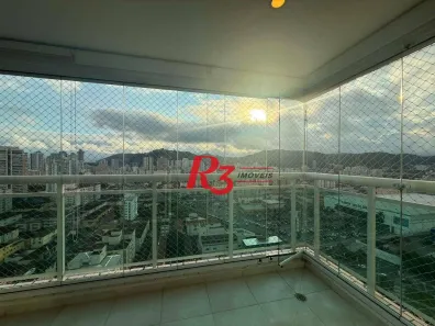 Apartamento com 3 Quartos à venda, 109m² no Gonzaga, Santos