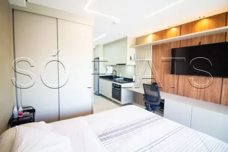 Apartamento com 1 Quarto à venda, 28m² no Santo Amaro, São Paulo