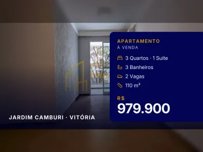 Apartamento com 3 Quartos à venda, 110m² no Jardim Camburi, Vitória