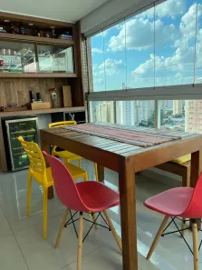 Apartamento com 3 Quartos para alugar, 113m² no Setor Bueno, Goiânia