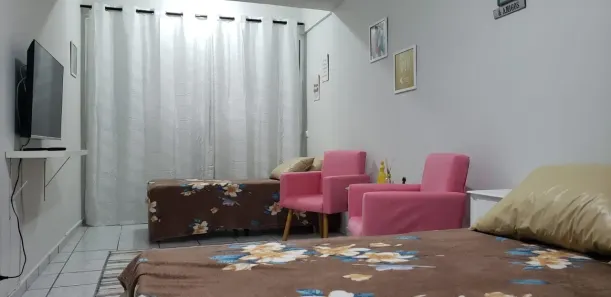 Apartamento com 1 Quarto à venda, 44m² no Centro, São Vicente