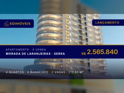 Apartamento com 4 Quartos à venda, 213m² no Morada de Laranjeiras, Serra