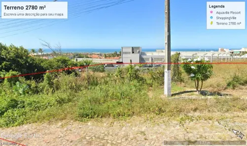 Lote/Terreno à venda, 2780m² no Porto das Dunas, Aquiraz