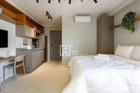 Apartamento com 1 Quarto à venda, 26m² no Vila Firmiano Pinto, São Paulo